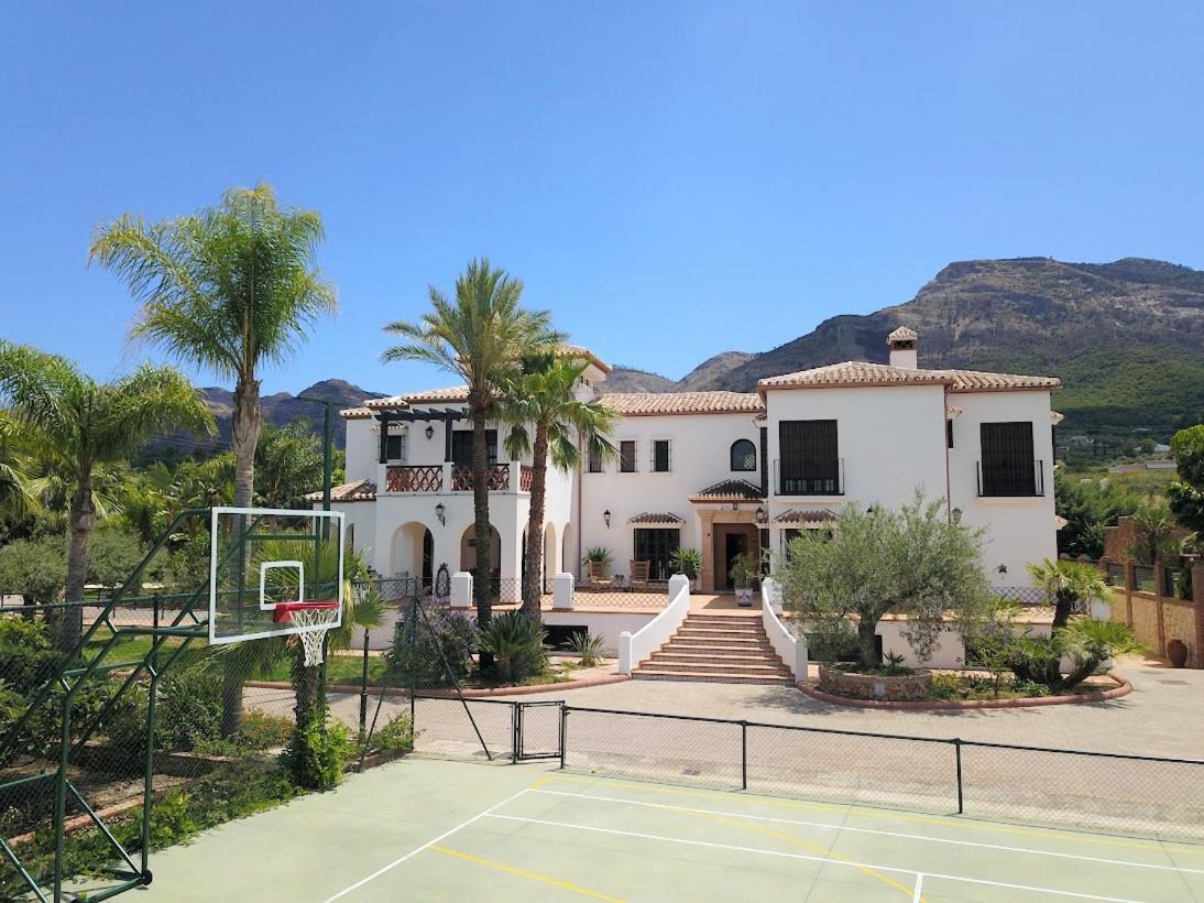 Luxe Hacienda La Campina Met Verwarmd Zwembad En Tennisbaan. Alhaurín el Grande Eksteriør bilde